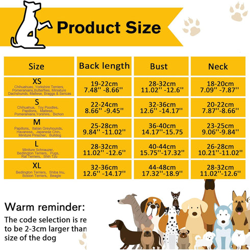 SATINIOR 6 Pcs Dog Clothes Printed Dog Shirts Puppy T-shirts Cute Pet Cotton Clothes Doggie Shirt for Small Medium Dog Apparel Summer Christmas(XS...